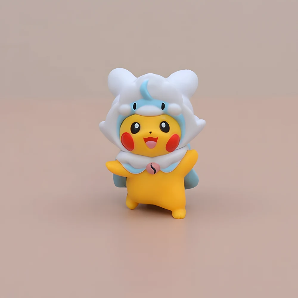 Pokemon Pikachu Alolan Vulpix Cosplay – Mini Figure